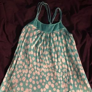 Maurice’s Teal spaghetti strap shirt